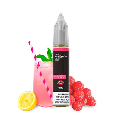 Aisu Tokyo Nic Salt  Pink Raspberry Lemonade 20mg 10ml