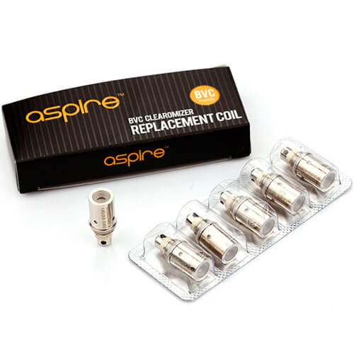 Aspire Clearomizer BVC Coil (Pack 5)