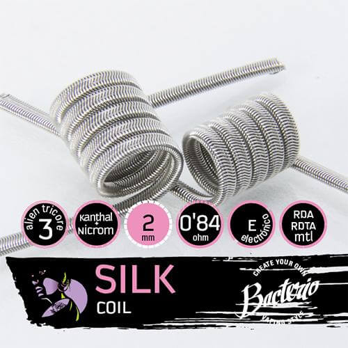 Bacterio Coils Silk 2 MTL 0.84 Ohms (Pack 2)