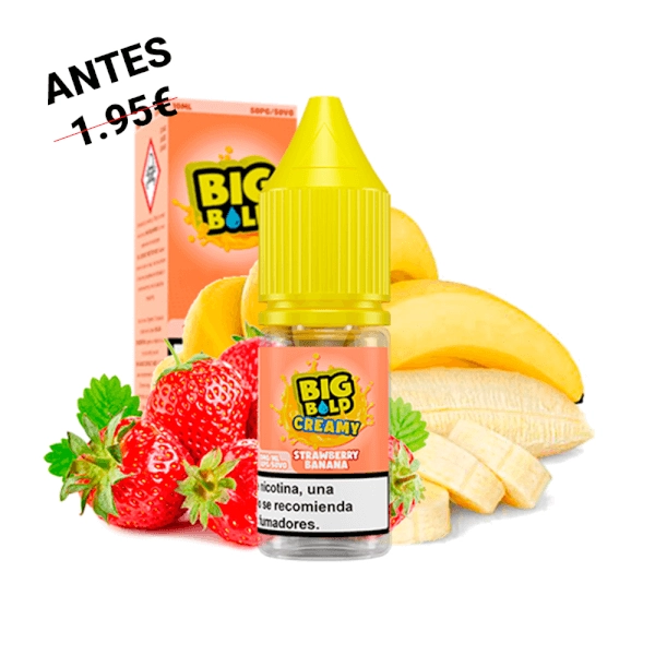 Big Bold Salts Strawberry Banana 10ml