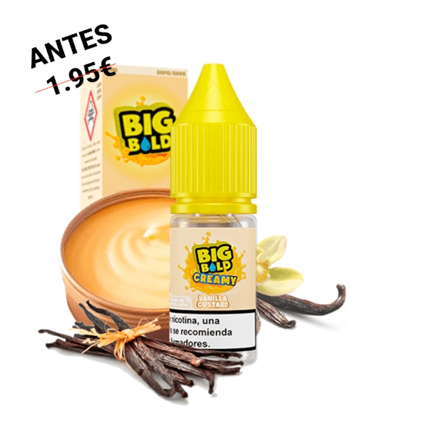 Big Bold Salts Vanilla Custard 10ml