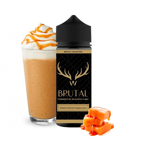 Blackout Brutal Salted Caramel Cappuccino 100ml