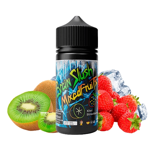 Brain Slush Mixed Fruits Kiwi Strawberry 100ml