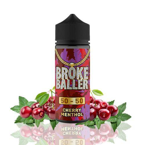 Broke Baller Cherry Menthol 80ml (Shortfill)