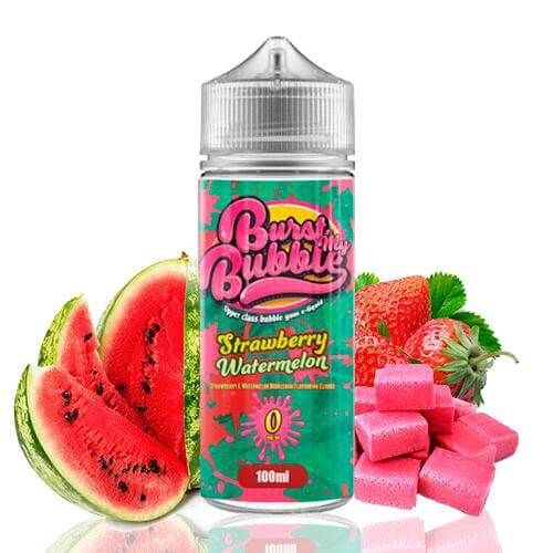 Burst My Bubble Strawberry Watermelon Bubblegum 100ml