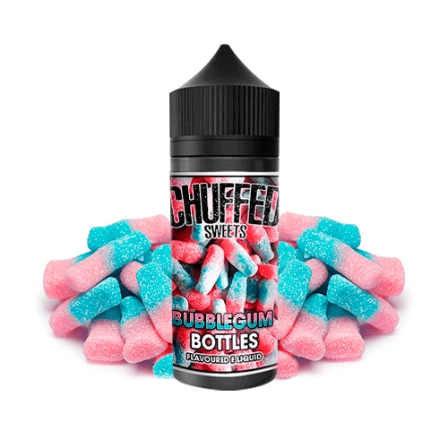 Chuffed Sweets Bubblegum Bottles 100ml 