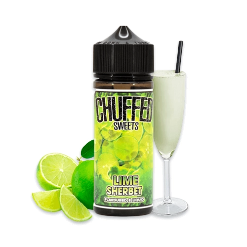 Chuffed Sweets Lime Sherbet 100ml