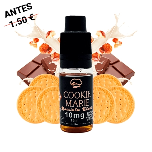 Cookie Marie Nic Salts Nocciola Black 10ml