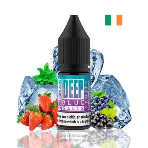 Deep Blue Salts Fruity Menthol 10ml (Irish version)