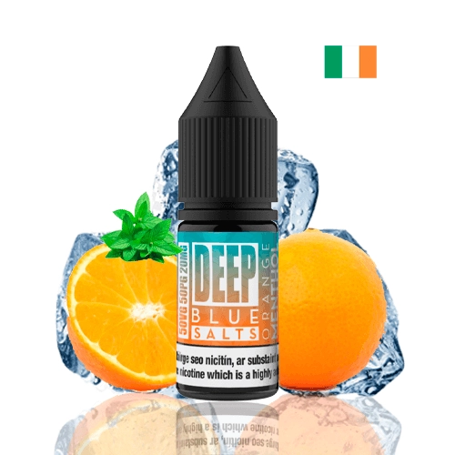 Deep Blue Salts Orange Menthol 10ml (Irish Version)