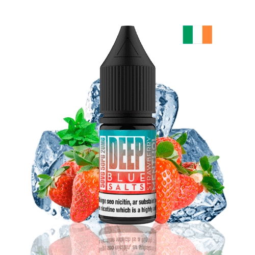 Deep Blue Salts Strawberry Menthol 10ml (Irish version)