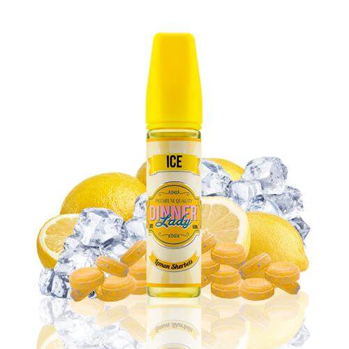Dinner Lady Ice Lemon Sherbets 50ml (Shortfill)