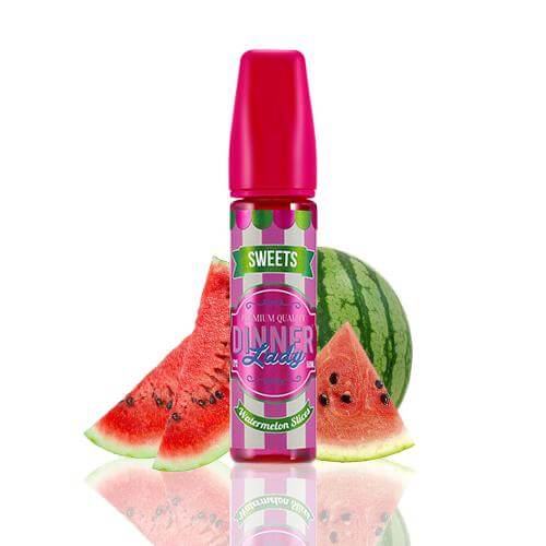 Dinner Lady Sweets Watermelon Slices 50ml (Shortfill)