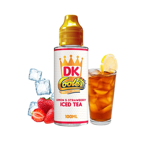 Donut King Cooler Lemon & Strawberry Ice Tea 100ml