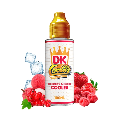 Donut King Cooler Red Berry & Lychee 100ml