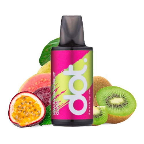 Dotmod Switch Prefilled Pod Kiwi Passionfruit Guava 20mg (Pack 2)
