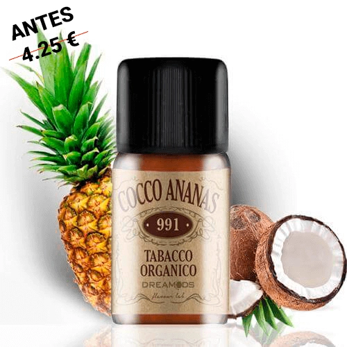 Dreamods Tabacco Organico Cocco Ananas Aroma 10ml
