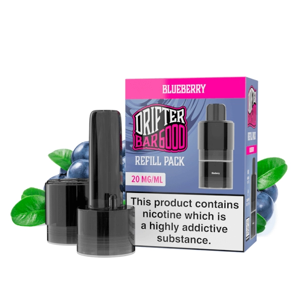 Drifter Bar 6000 Prefilled Pod Blueberry 20mg