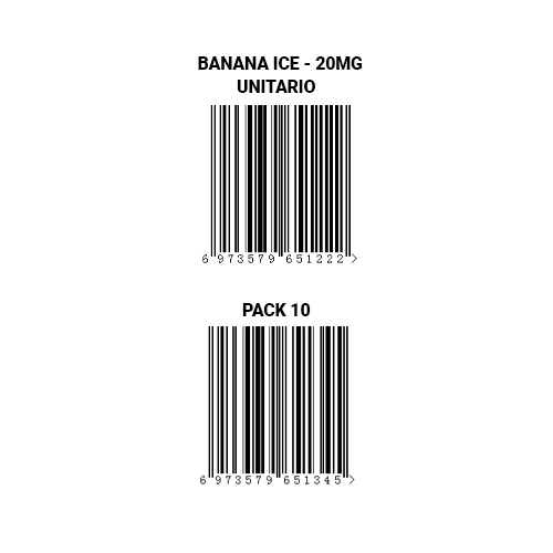 Drone Disposable Banana Ice 20mg (Pack 10)