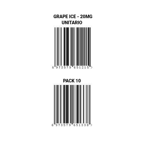 Drone Disposable Grape Ice 20mg (Pack 10)