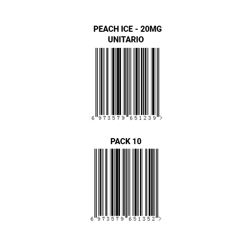 Drone Disposable Peach Ice 20mg (Pack 10)