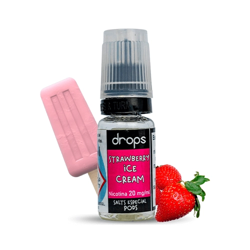 Drops Special Pods Salts Strawberry Ice Cream 10ml