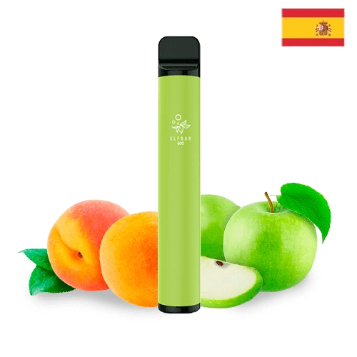 Elf Bar Disposable ELF600 Apple Peach (Pack 10) (Versión España)