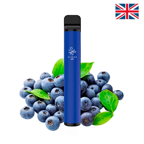 Elf Bar Disposable ELF600 Blueberry (Pack 10) (English Version)