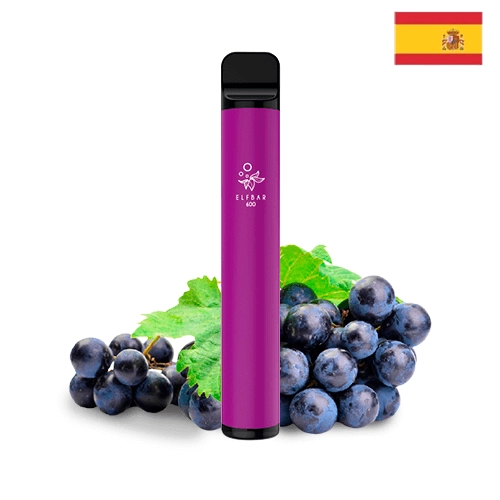 Elf Bar Disposable ELF600 Grape (Pack 10) (Versión España)