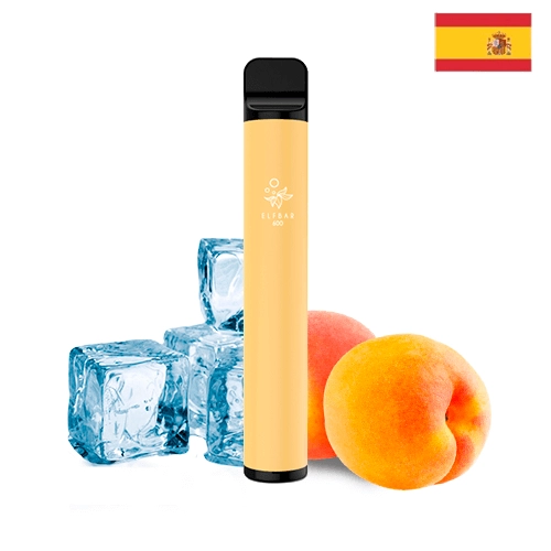 Elf Bar Disposable ELF600 Peach Ice (Pack 10) (Versión España)