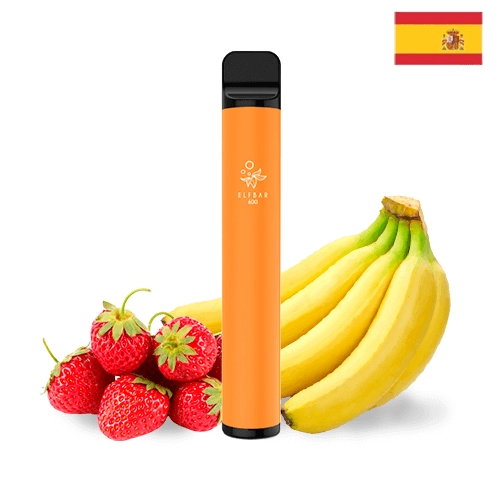 Elf Bar Disposable ELF600 Strawberry Banana (Pack 10) (VersiÃ³n EspaÃ±a)