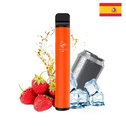 Elf Bar Disposable ELF600 Strawberry Energy (Pack 10) (VersiÃ³n EspaÃ±a)