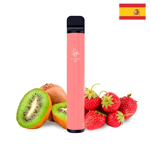 Elf Bar Disposable ELF600 Strawberry Kiwi (Pack 10) (Versión España)