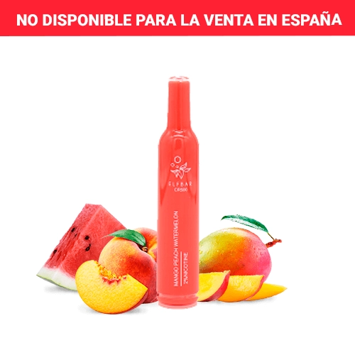 Elfbar Disposable CR500 Mango Peach Watermelon (English Version)