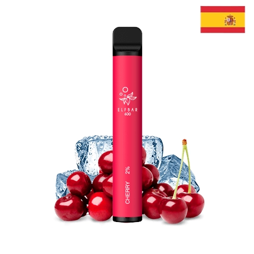 Elfbar Disposable ELF600 Cherry 20mg (Pack 10) (Versión España)
