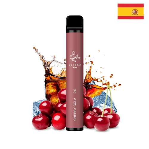Elfbar Disposable ELF600 Cherry Cola (Pack 10) (Versión España)
