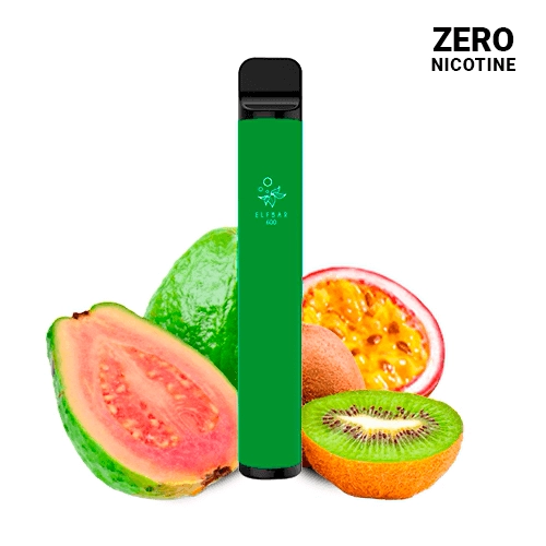 Elfbar Disposable ELF600 Kiwi Passion Fruit Guava ZERO NICOTINE (Pack 10)