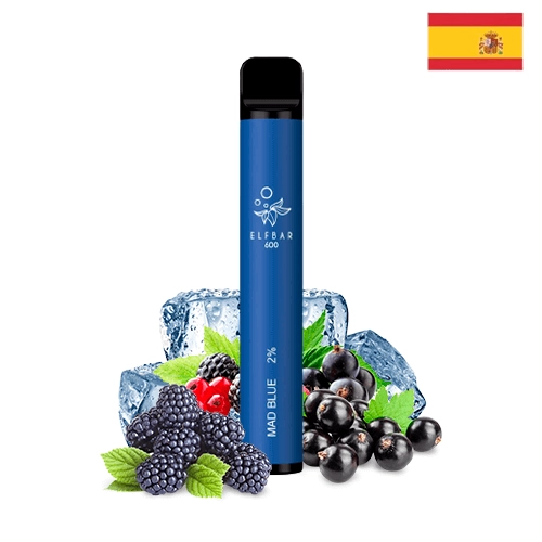 Elfbar Disposable ELF600 Mad Blue (Pack 10) (Versión España)