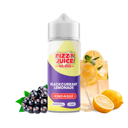Fizzy Juice King Bar Blackcurrant Lemonade 100ml