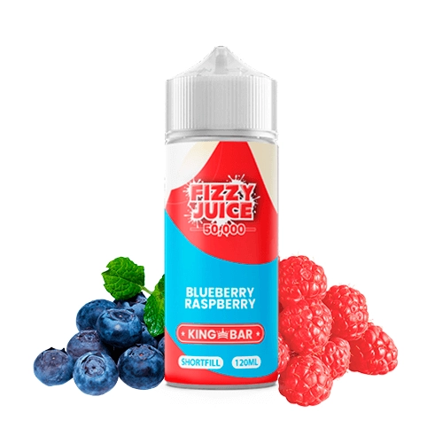 Fizzy Juice King Bar Blueberry Raspberry 100ml