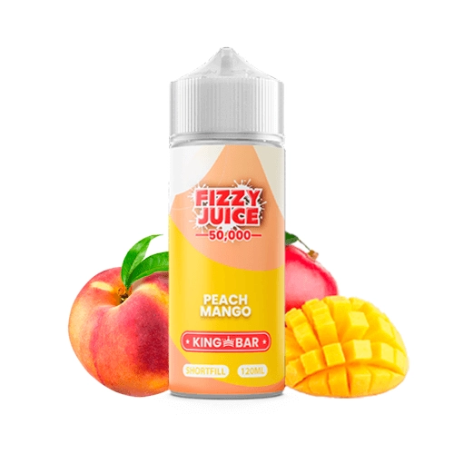 Fizzy Juice King Bar Peach Mango 100ml