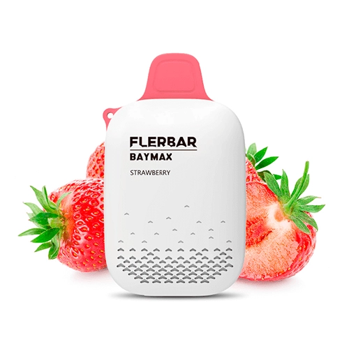 Flerbar Disposable Baymax Strawberry 12ml ZERO NICOTINE