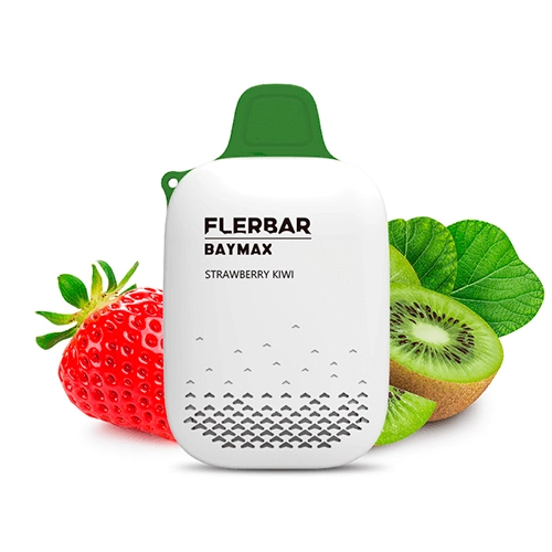 Flerbar Disposable Baymax Strawberry Kiwi 12ml ZERO NICOTINE