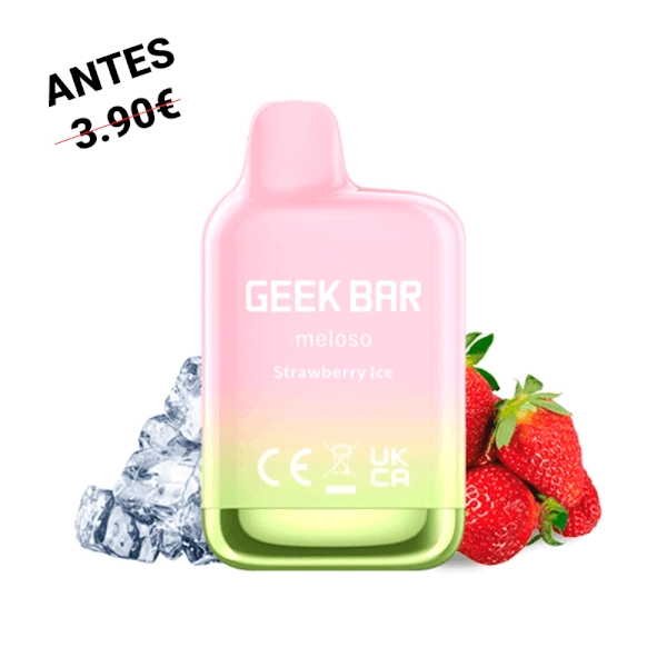 Geek Bar Disposable Meloso Mini Strawberry Ice 20mg