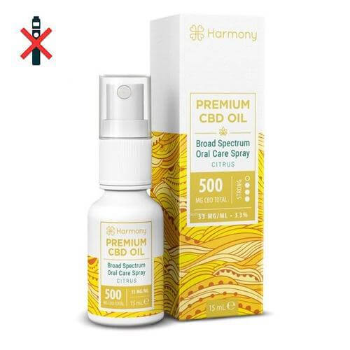 Harmony CBD Citrus Spray 15ml