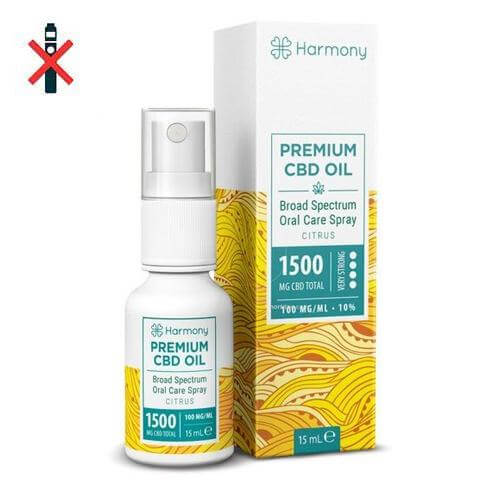 Harmony CBD Citrus Spray 15ml