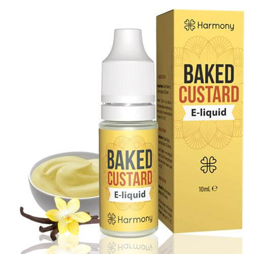 Harmony Eliquid CBD Baked Custard 10ml