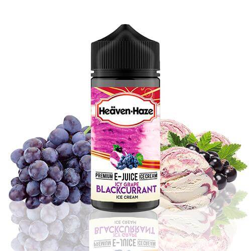 Heaven Haze Icy Grape Blackcurrant 100ml