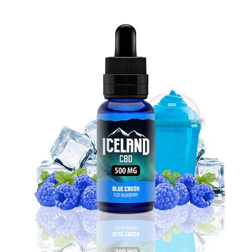 Iceland CBD E-Liquid Blue Crush 30ml