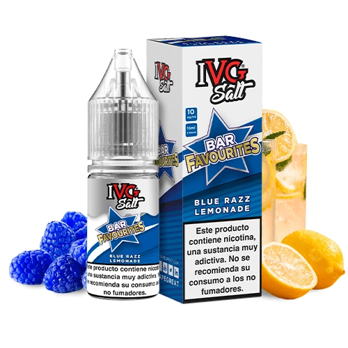 IVG Favourite Bar Salts Blue Razz Lemonade 10ml